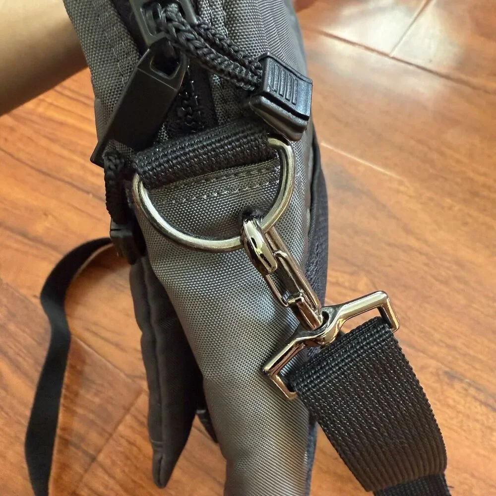 CANON Shoulder Camera Bag Power‎ Shot Dark Gray Medium Case Holster Satchel aa87